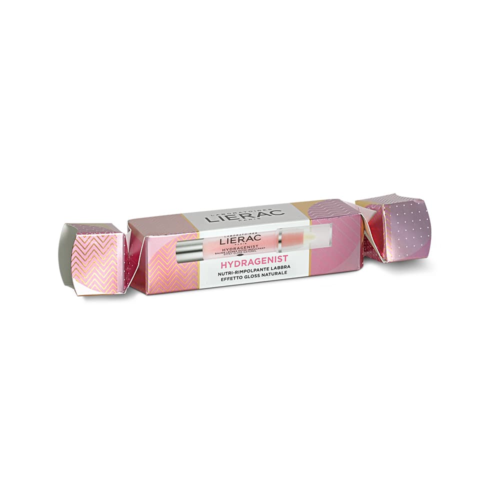 Lierac Cofanetto Hydragenist Labbra Naturale - Balsamo labbra nutri-rimpolpante effetto gloss naturale