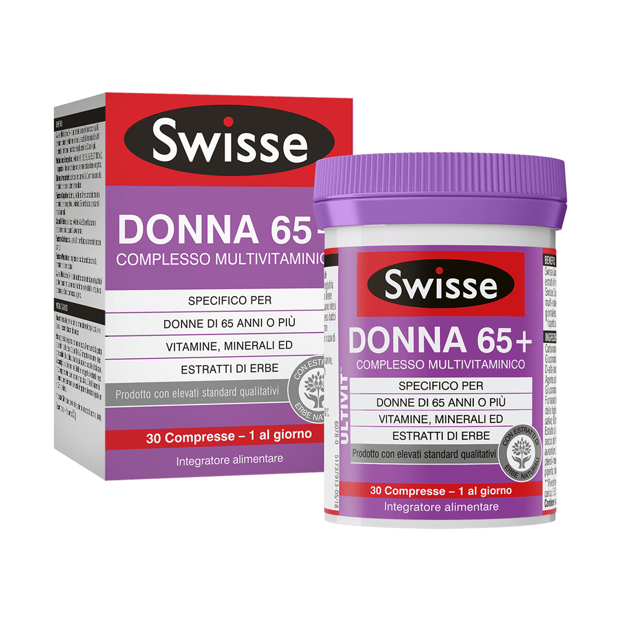 Swisse Multivitaminico Donna 65+ 30 Compresse