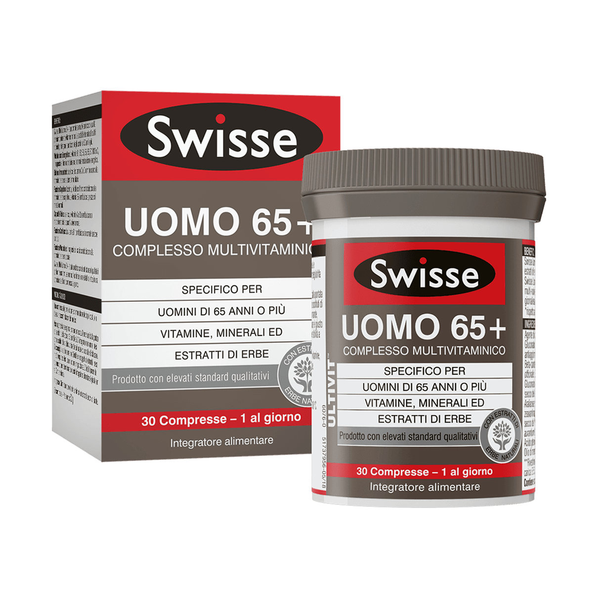 Swisse Multivitaminico Uomo 65+ 30 Compresse