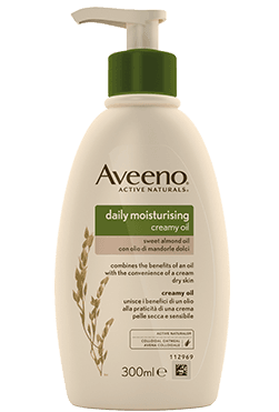 Aveeno Crema Olio Idratante Corpo - Adatta per pelle secca e sensibile - 300 ml