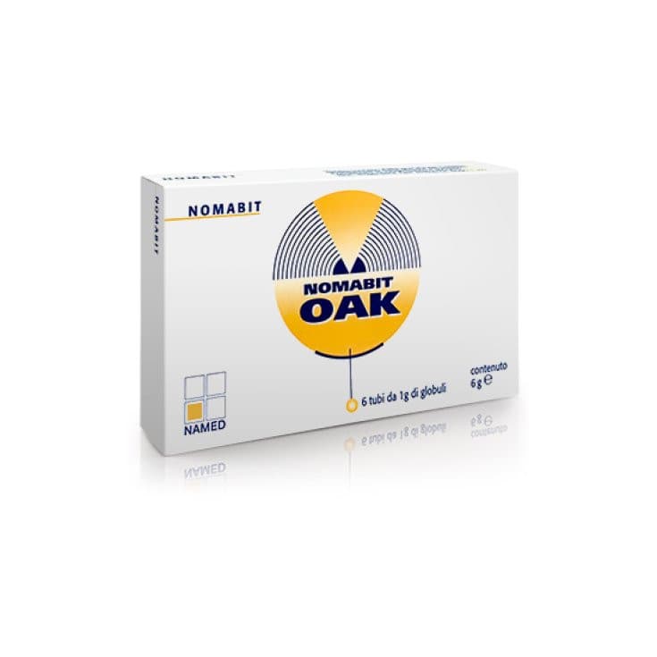 Named Nomabit Oak Globuli per Scoraggiamento e Spossatezza 6 g