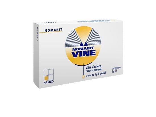 Named Nomabit Vine Essenza Floreale Fiori di Bach Globuli 6g