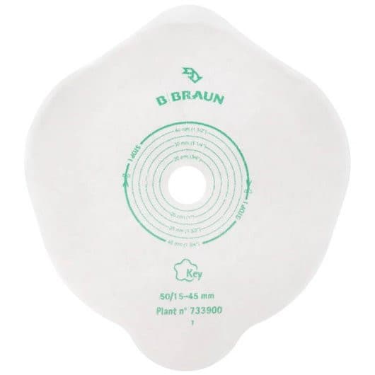 Flexima Placca Piana 40 mm con Protettore Idrocolloidale, 5 pz