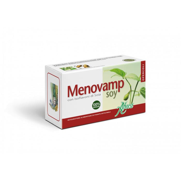 Aboca Menovamp Soy Integratore Alimentare Menopausa 60 Opercoli