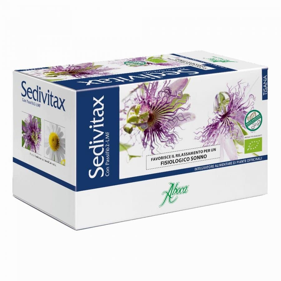 Aboca Sedivitax Biotisana Tisana Rilassamento Sonno 20 Bustine