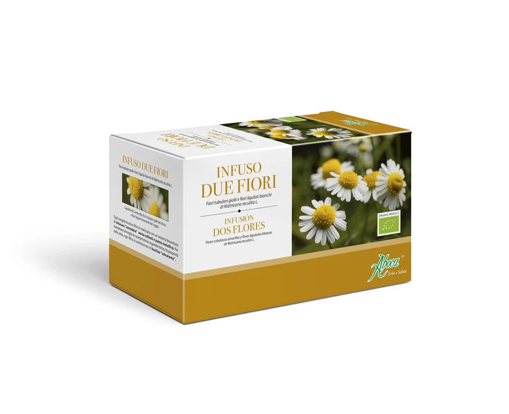 Aboca Infuso Due Fiori Tisana Rilassante 20 Filtri