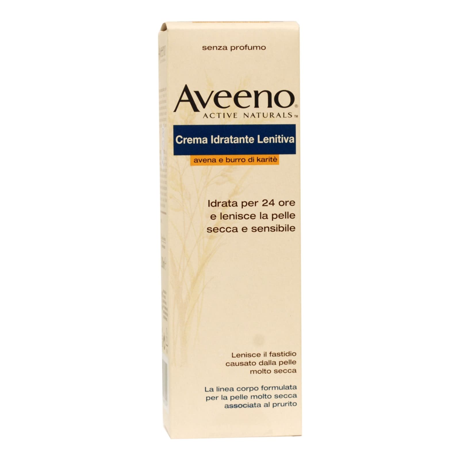 Aveeno Crema Corpo Idratante Lenitiva Burro Karitè Pelle Secca 200ml