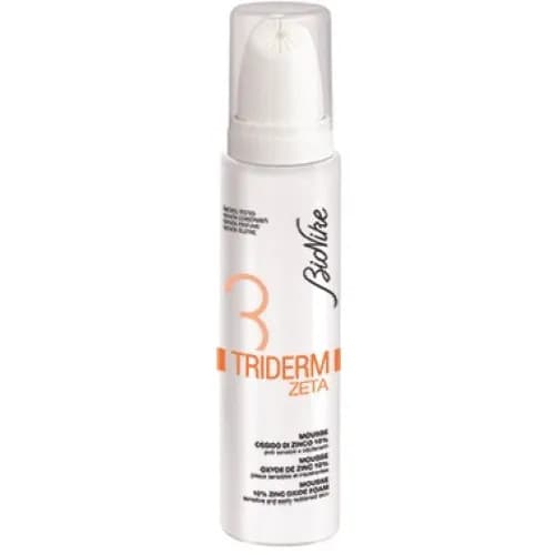 Bionike Triderm Mousse Ossido di Zinco Lenitiva, Riparatrice 100ml