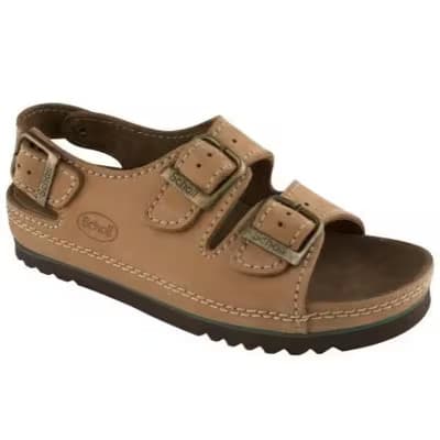 Scholl Air Bag Back Strap Sandalo in Cuoio Taglia 39