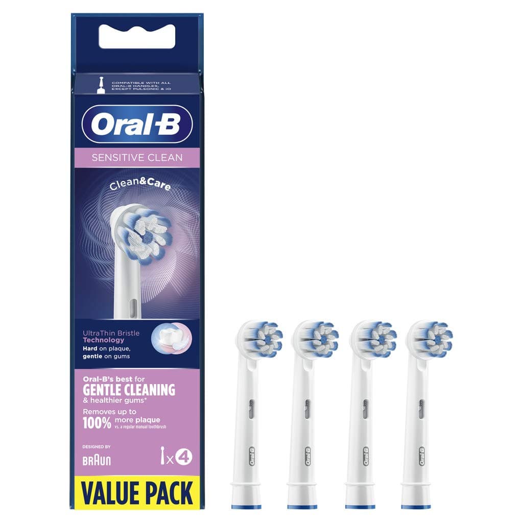 Oral-B Sensitive Care Testine di Ricambio per Denti Sensibili, 3 Pezzi