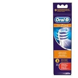 Oral-B TriZone EB30/3 Testine di Ricambio per Pulizia Profonda, 3 Pezzi