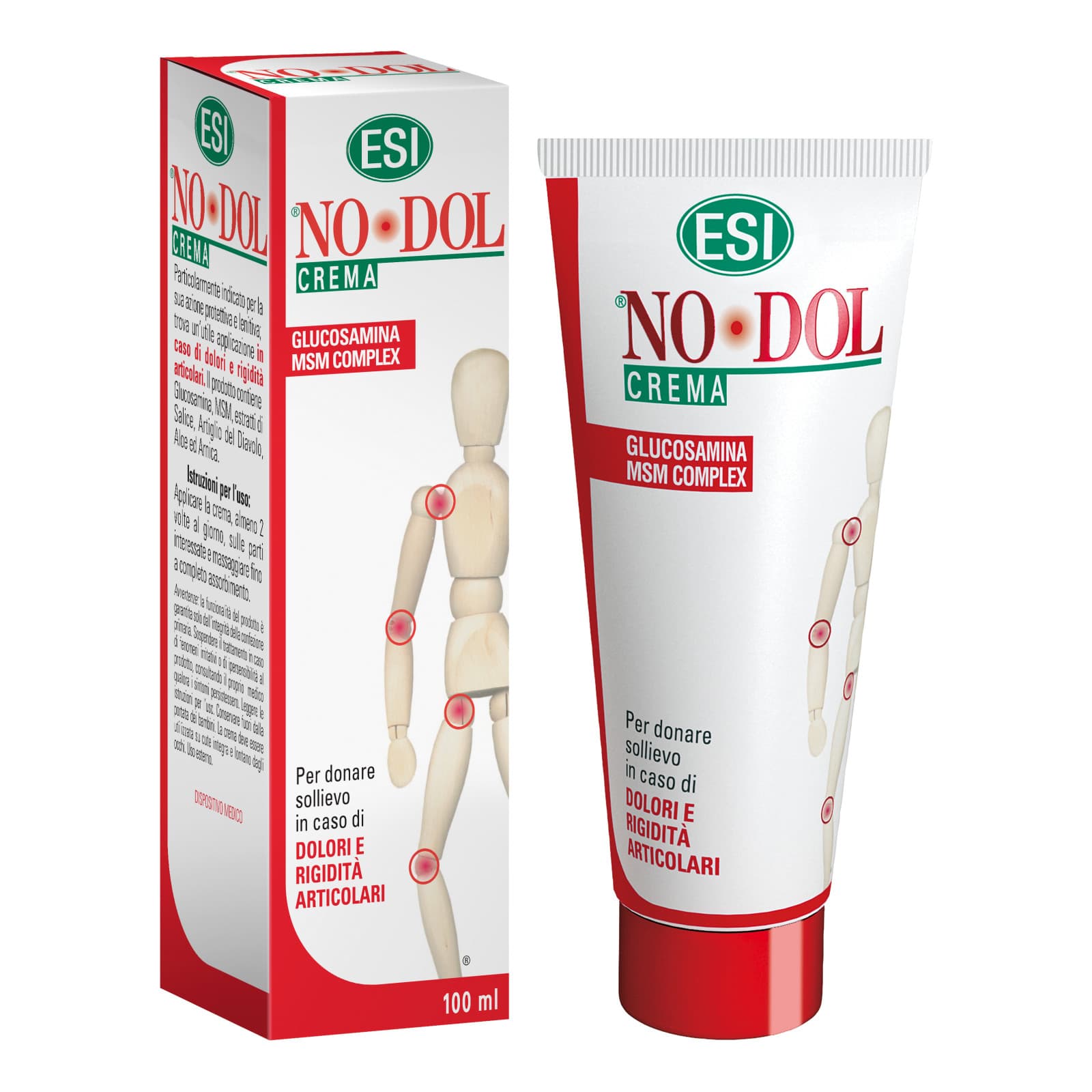 Esi No Dol Crema per Rigidità Articolare Protettiva e Lenitiva 100 ml