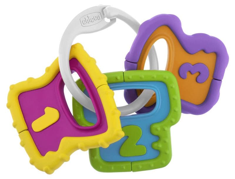 Chicco Chiavi Afferrafacile Gioco Trillino Multicolore