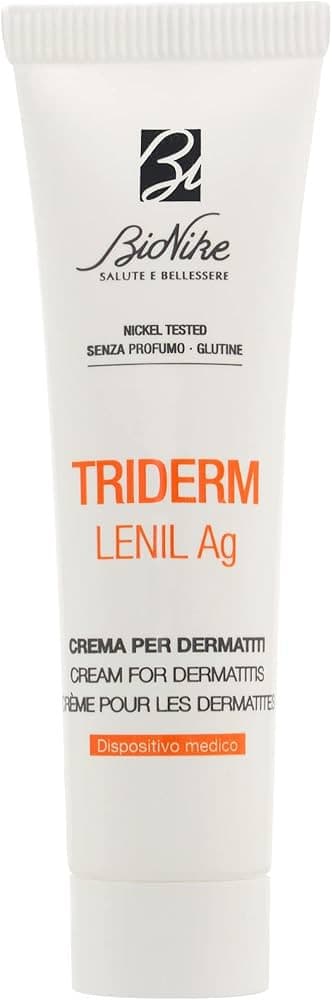 Bionike Triderm Lenil Ag Crema per Dermatiti Lenitiva 30 ml