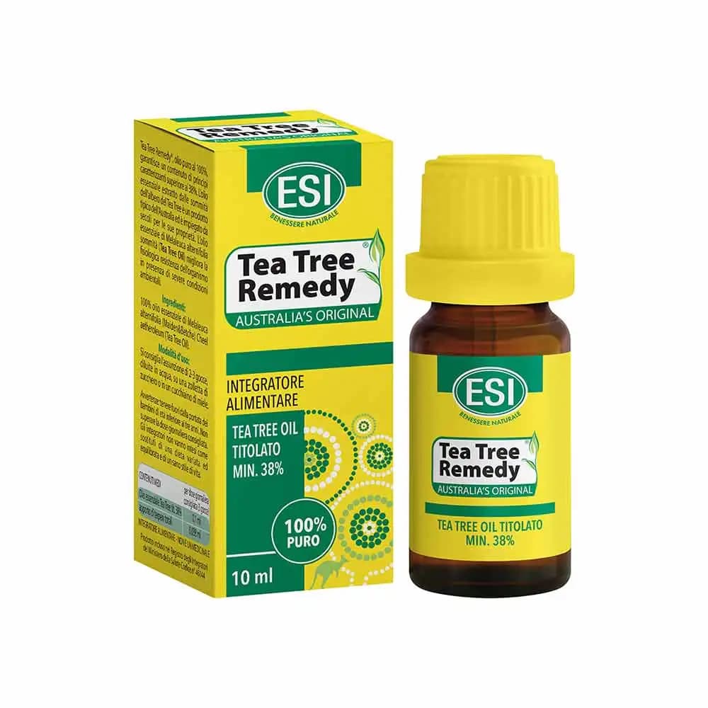 Esi Tea Tree Remedy Olio Essenziale Antibatterico e Antimicotico 10 ml