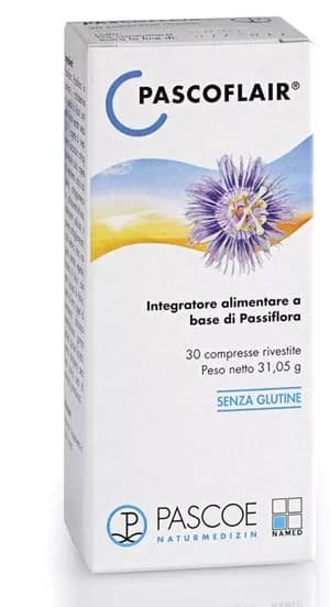Named Pascoflair Integratore per Rilassamento Mentale 30 Compresse