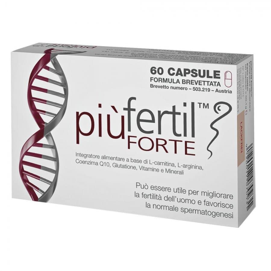 Named Piufertil Forte Integratore per Fertilità Maschile 60 Capsule