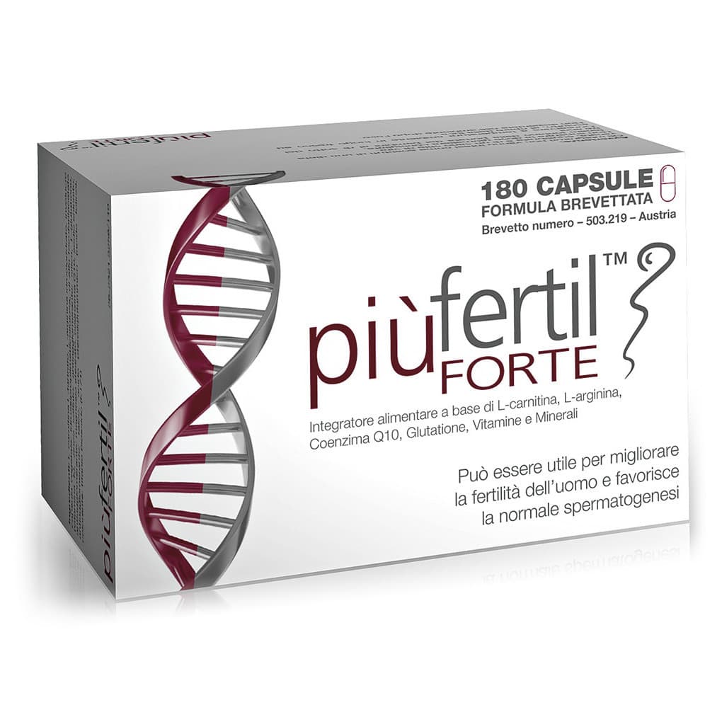 Named Piufertil Forte Integratore Alimentare per Fertilità 180 Capsule