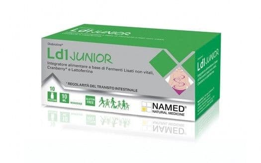 Named Ld1 Junior Integratore per Flora Intestinale in Flaconcini Monodose