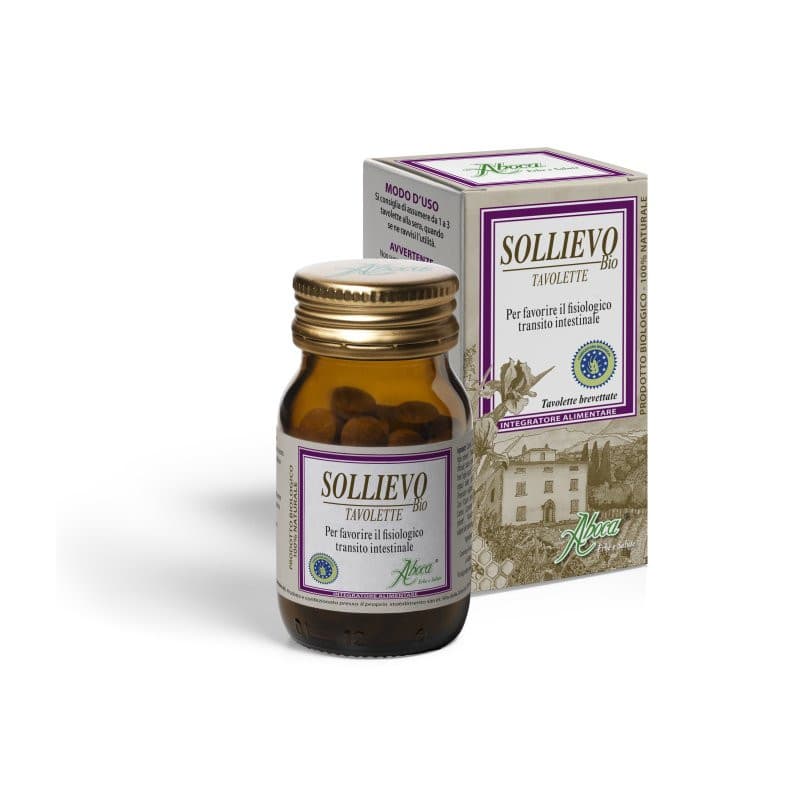 Aboca Sollievo Bio Tavolette Integratore Transito Intestinale 45 Tavolette