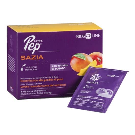 Bios Line Ultra Pep Sazia Integratore Alimentare per Fame 30 Bustine