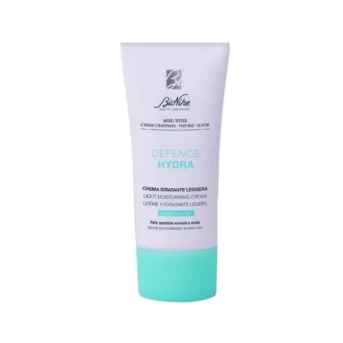 BioNike Defence Hydra Crema Idratante Leggera per Pelli Sensibili 50ml