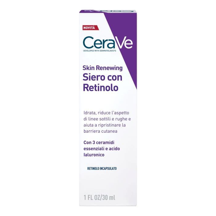 Cerave Skin Renewing Siero Retinolo Siero Viso Antirughe Idratante 30ml