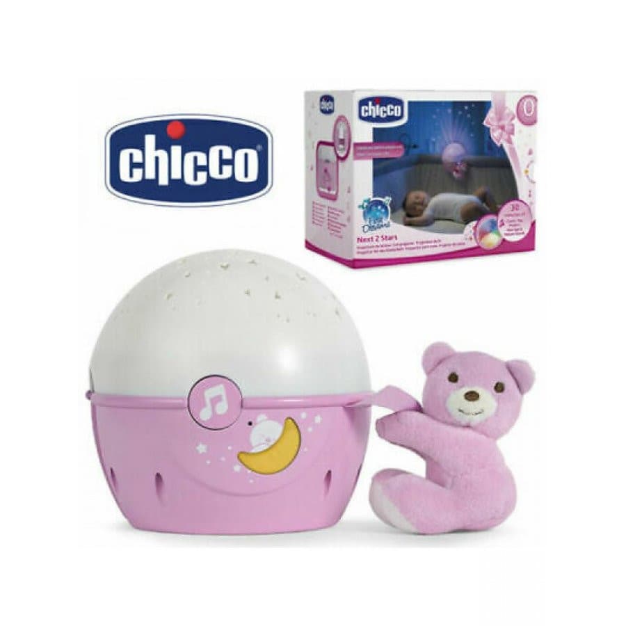 Chicco Gioco Proiettore Orso Rosa