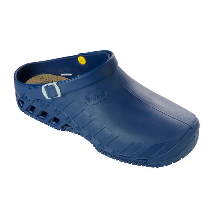 Scholl Clog Evo Zoccoli Sanitari Unisex Blu Misura 46-47