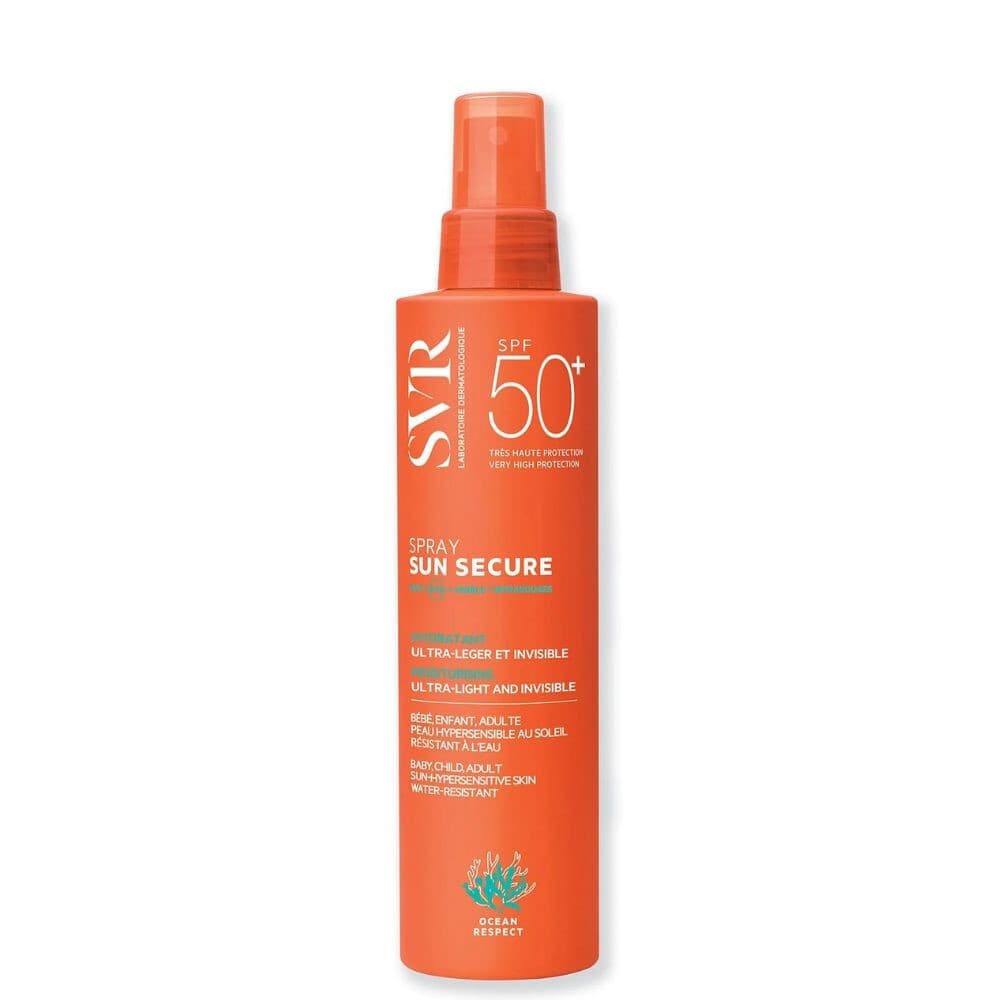 SVR Sun Secure Spray SPF50+ Protezione Solare Alta Resistenza 200ml