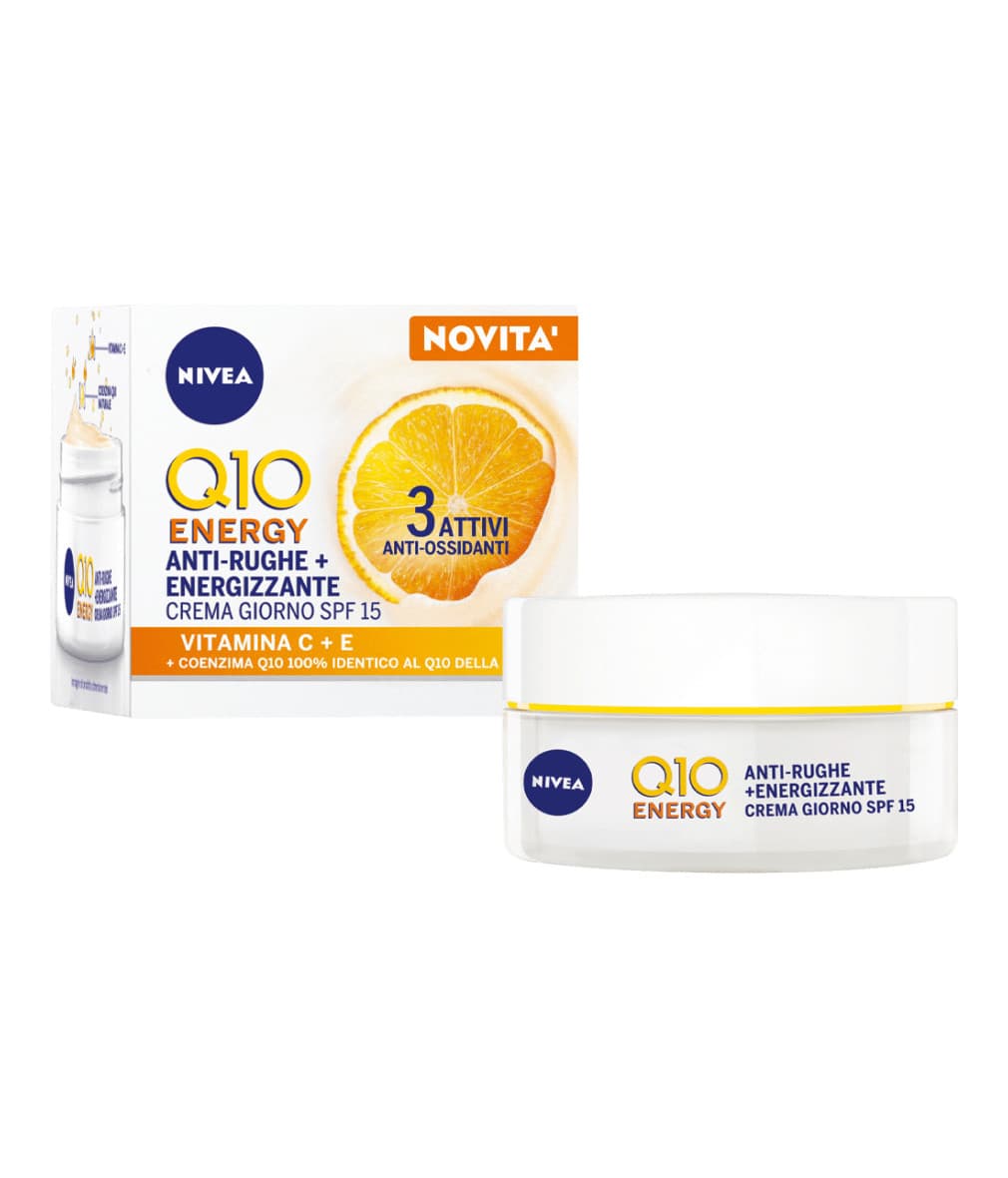Nivea Q10 Energy Crema Viso Antirughe Energizzante SPF15 50ml