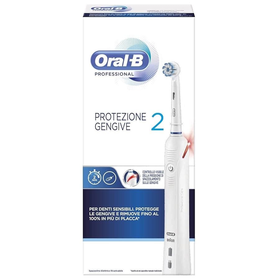 Oral-B Power Pro 2 Spazzolino Elettrico Protezione Gengive