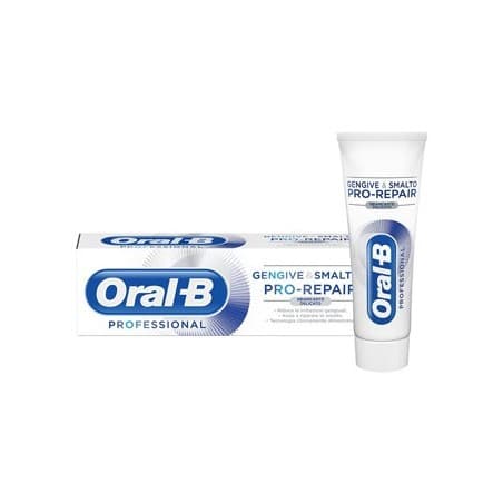 Oral-B Pro-Repair White Dentifricio Sbiancante Delicato Gengive & Smalto 85ml