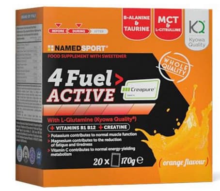 Named Sport 4 Fuel Active Integratore Energetico per Sport 20 Bustine