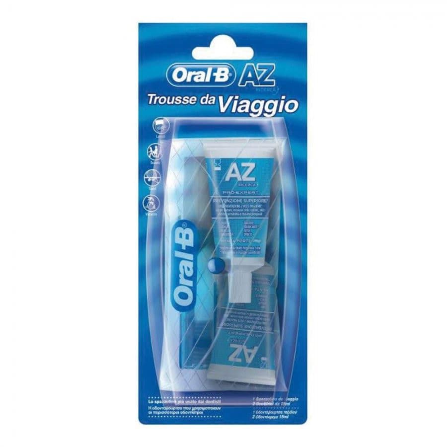 Oral-B Trousse da Viaggio Spazzolino e Dentifrici