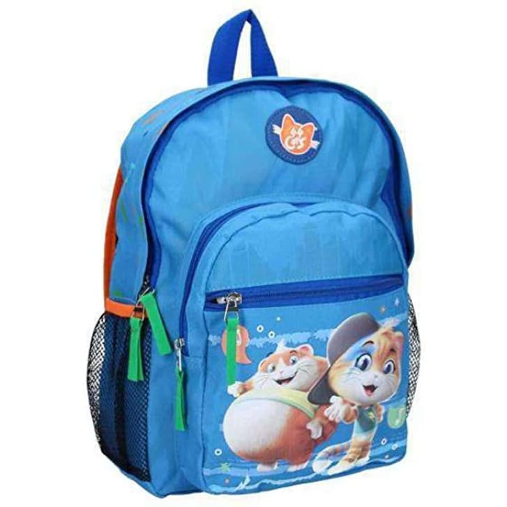 Chicco Zainetto Azzurro 44 Gatti 18M con Bottiglia Isolante