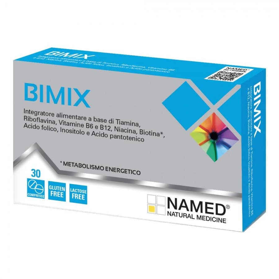 Named Bimix Integratore Vitaminico per Stanchezza e Debolezza - 30 Compresse