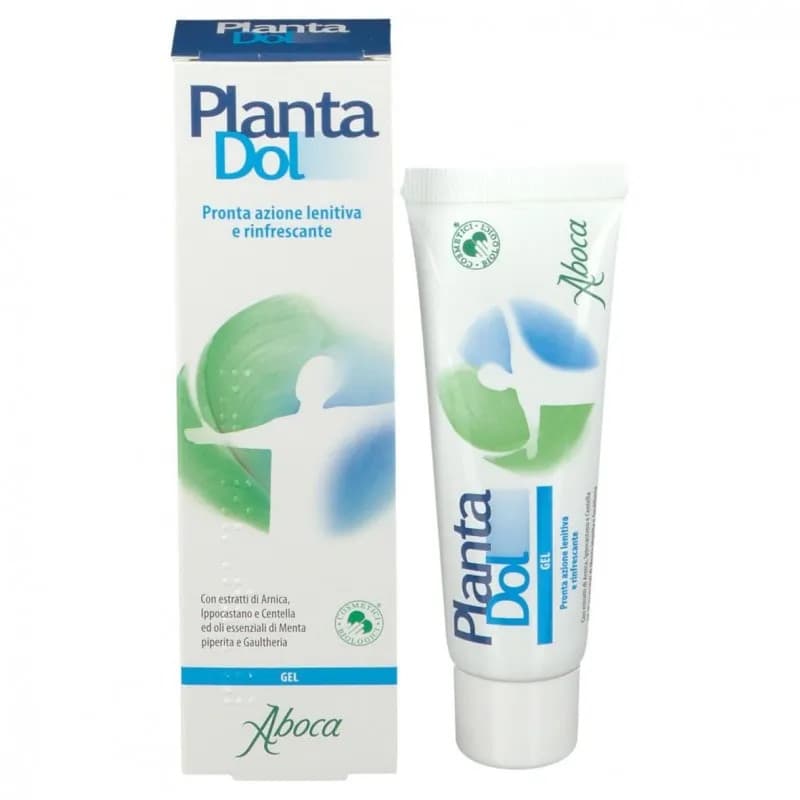 Aboca Plantadol Gel Lenitivo e Rinfrescante per Benessere Muscolare e Articolare 50 ml