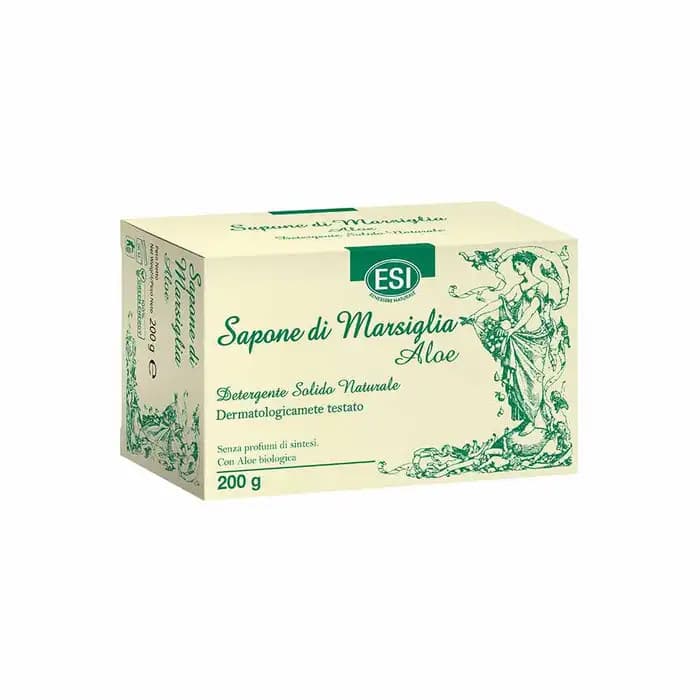 Esi Sapone di Marsiglia Aloe Idratazione Pelle 200 g