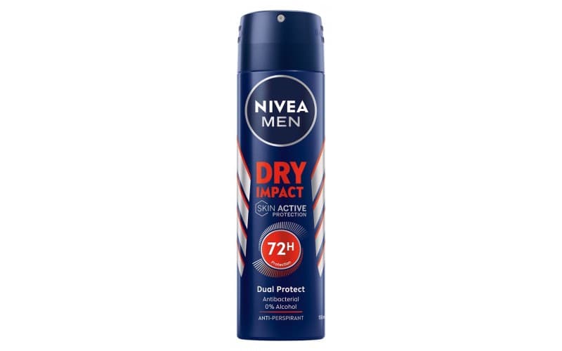 Nivea Men Dry Impact Deodorante Spray Antitraspirante 150ml