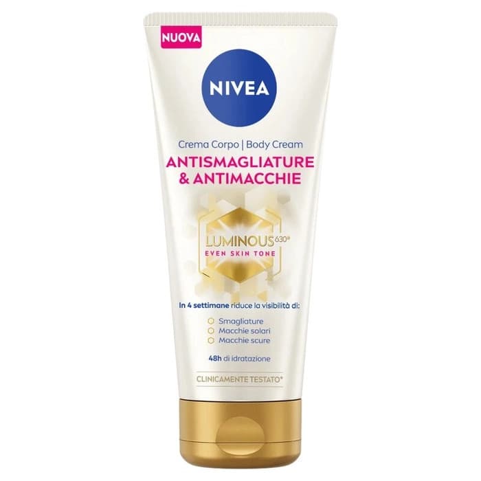 Nivea Luminous630 Crema Corpo Antismagliature e Antimacchie 200ml
