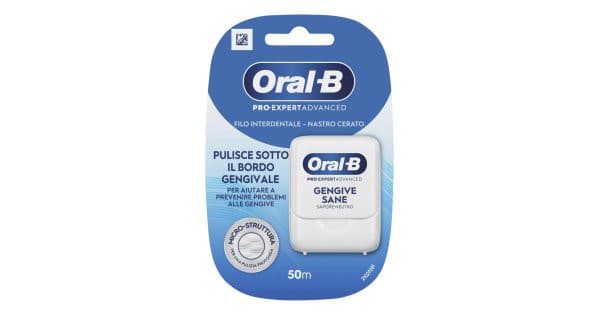 Oral-B Pro-Expert Filo Interdentale Cerato per Gengive Sane 50 Metri