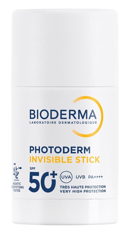 Bioderma Photoderm Invisible Stick 50+ - Stick solare per viso, collo e contorno occhi - 15 g