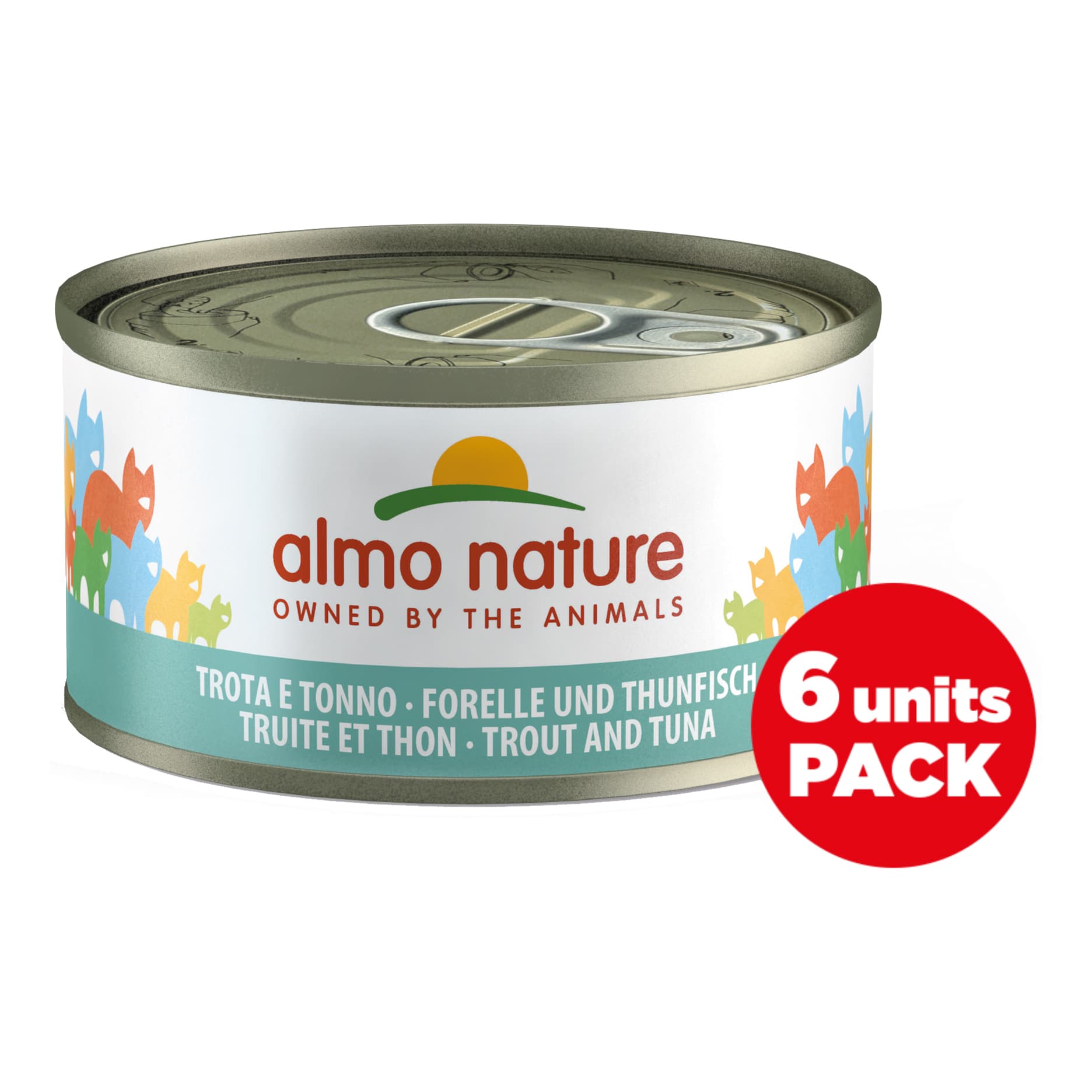 ALMO NATURE CAT Trota/Tonno70g