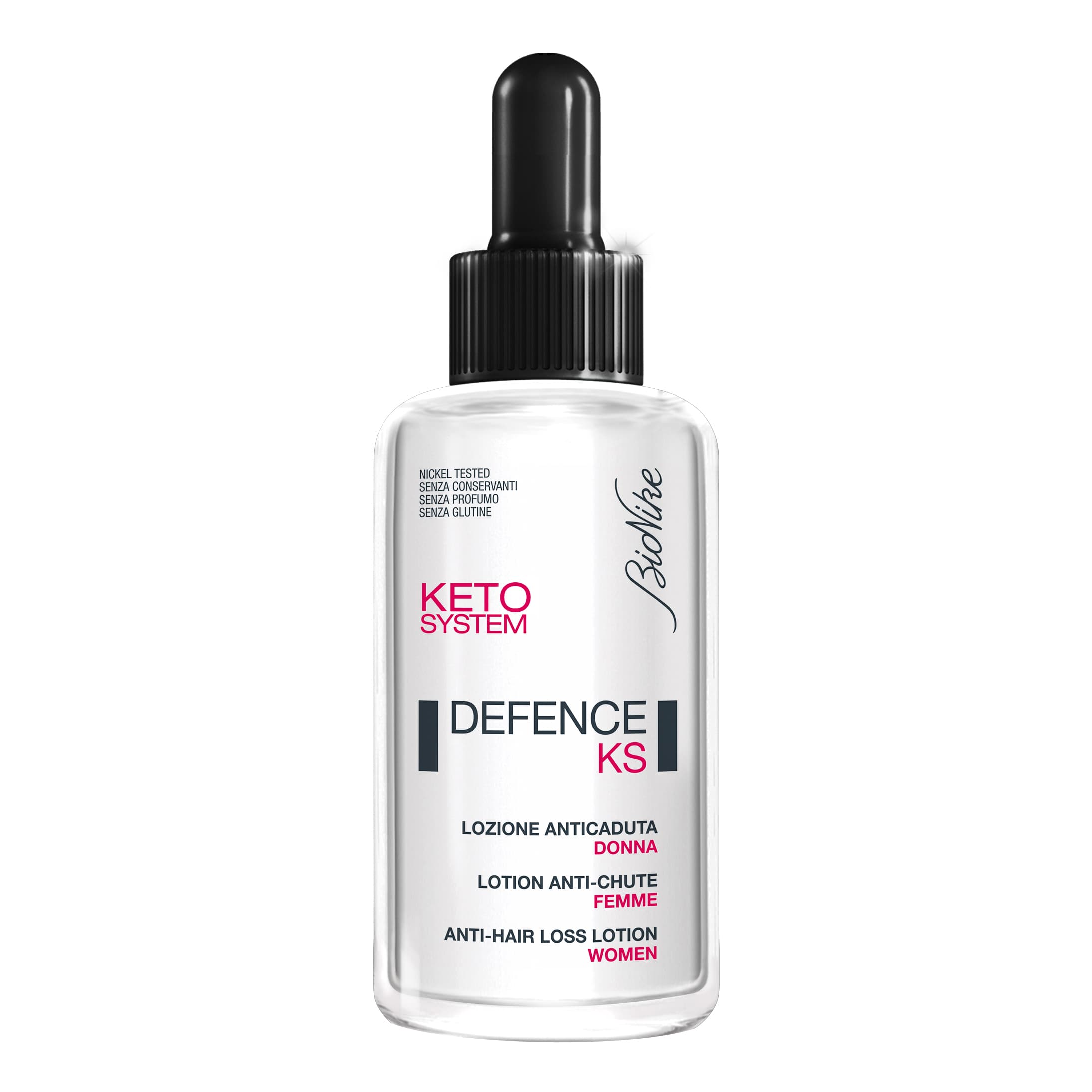 Bionike Defence Ks Lozione Anticaduta Donna - Trattamento anti caduta e anti diradamento - 100 ml