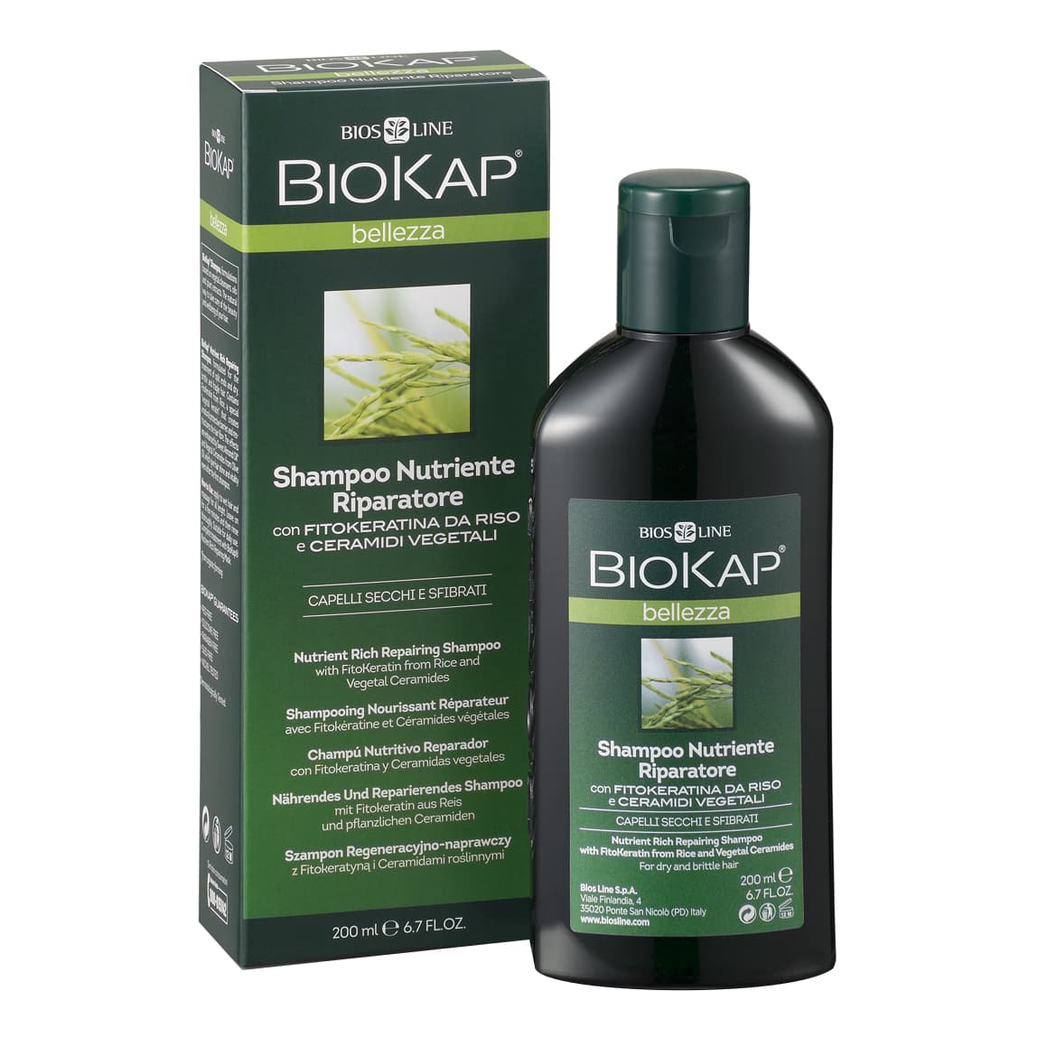 BIOKAP Sh.Nutr/Ripar.200ml
