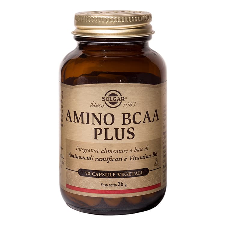 AMINO BCAA Plus 50 Capsule SOLGAR