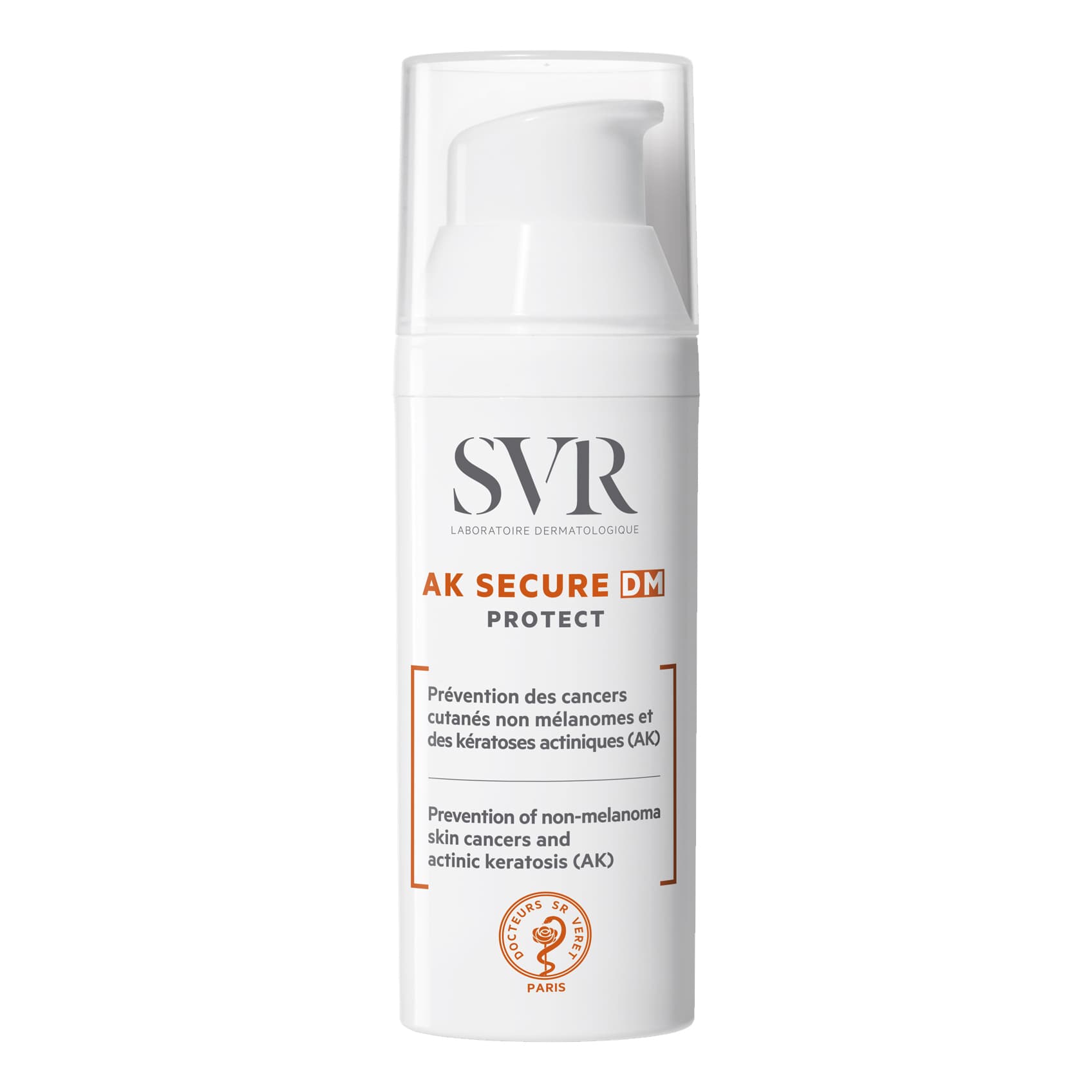 SVR AK Secure DM Protect - Protezione solare molto alta per pelli ipersensibili al sole - 50 ml