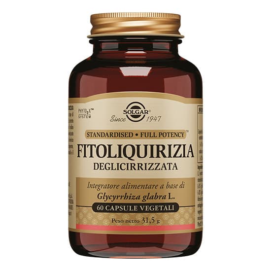 FITOLIQUIRIZIA 60 Cps SOLGAR