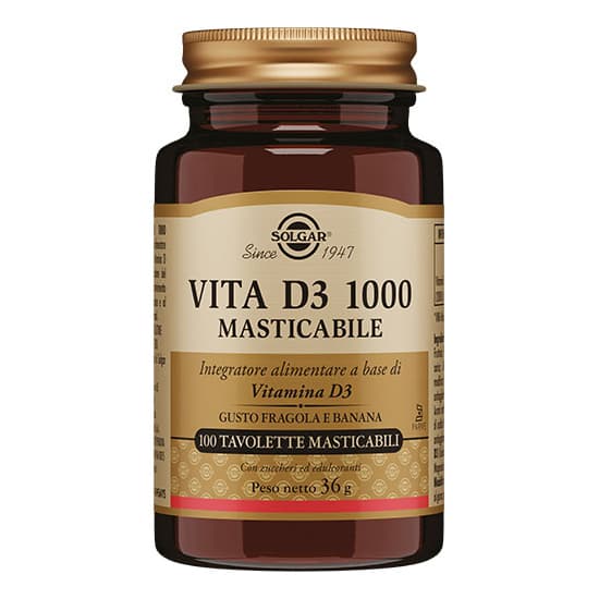 VITA D3*1000 100Tav.SOLGAR